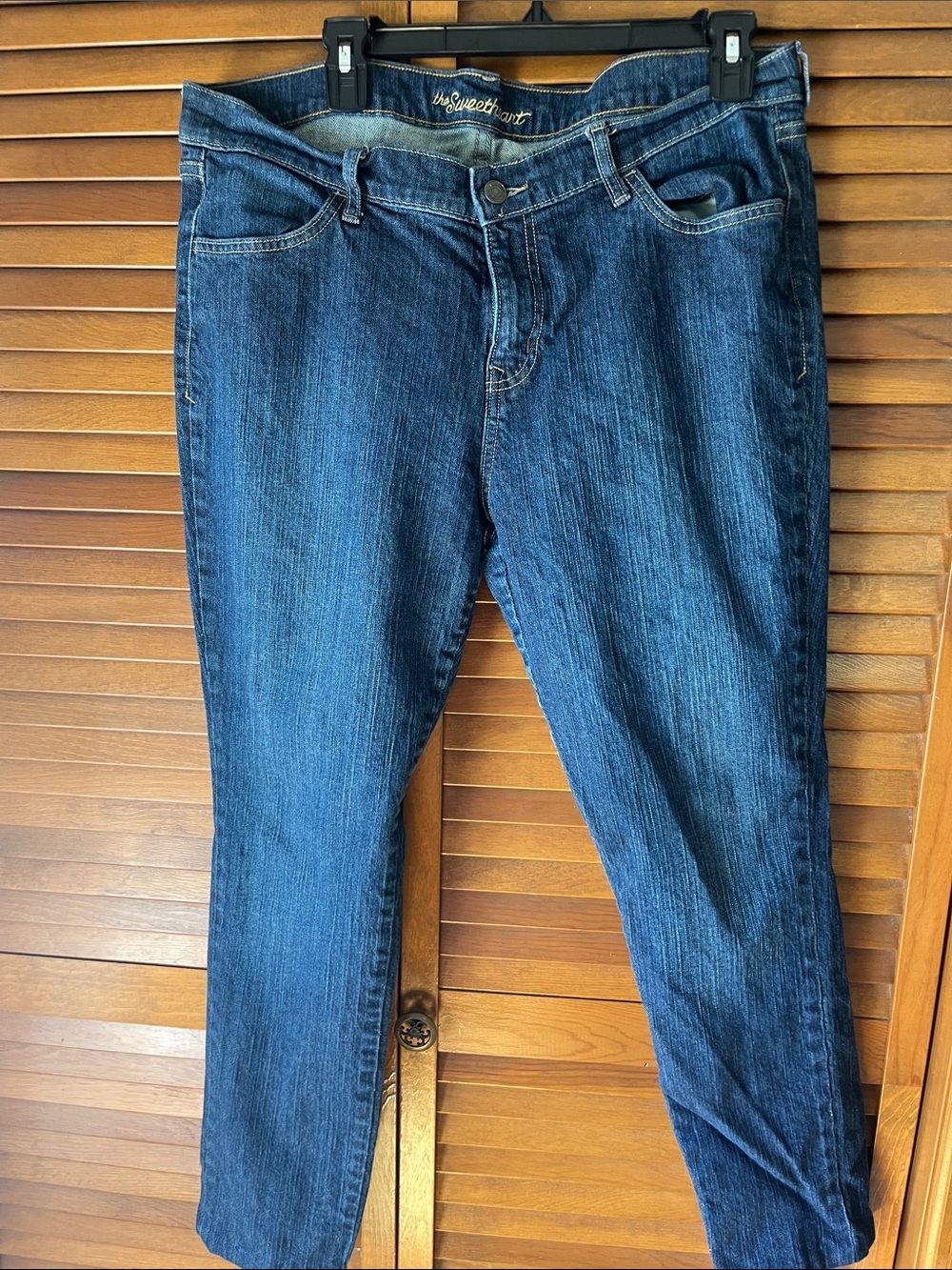 The Sweetheart by Gap straight leg Ladies Jesns Size 14